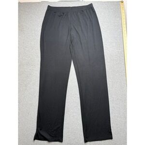Comfy USA Black Leggings Stretch Casual Pants Loungewear Made in USA Size Medium